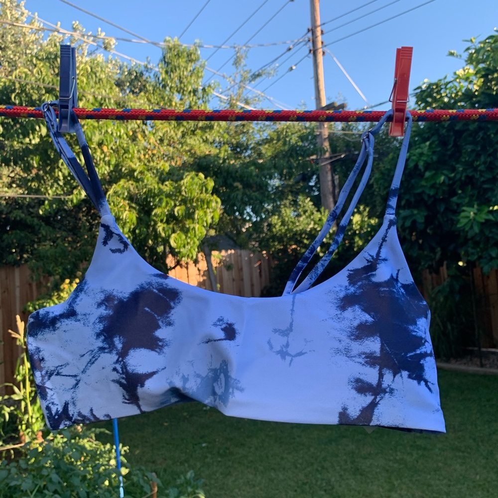Tie Dye Bikini Top